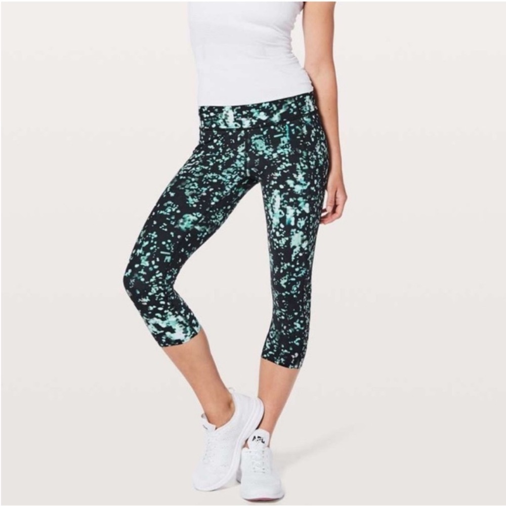 Lululemon Fast & Free Crop II *Nulux 19"